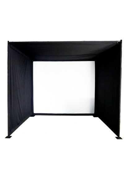 ImpactSports Foldable Golf Simulator Enclosure — Wall-Mounted, Folds Flat Between Uses