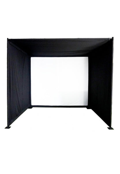 ImpactSports Foldable Golf Simulator Enclosure — Wall-Mounted, Folds Flat Between Uses