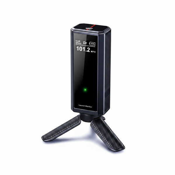 Portable Golf Launch Monitor Pro X1 Plus, Simulators for Home & Training, Mobile Launch Monitor for Golf Swing Analysis, Tracker & Swing Analyzer, Indoor Outdoor Use, up to 12 Hours Battery Life.
