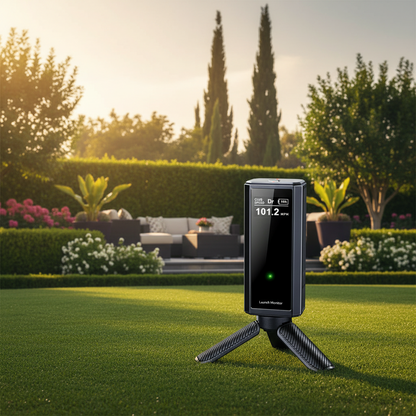 Portable Golf Launch Monitor, Simulators for Home & Training, Mobile Launch Monitor for Golf Swing Analysis, Tracker & Swing Analyzer, Indoor Outdoor Use, up to 10 Hours Battery Life.
