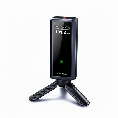 Portable Golf Launch Monitor, Simulators for Home & Training, Mobile Launch Monitor for Golf Swing Analysis, Tracker & Swing Analyzer, Indoor Outdoor Use, up to 10 Hours Battery Life.