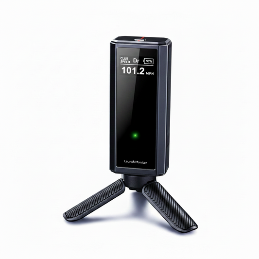 Portable Golf Launch Monitor, Simulators for Home & Training, Mobile Launch Monitor for Golf Swing Analysis, Tracker & Swing Analyzer, Indoor Outdoor Use, up to 10 Hours Battery Life.