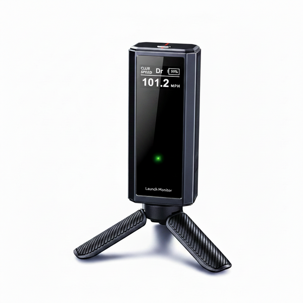 Portable Golf Launch Monitor, Simulators for Home & Training, Mobile Launch Monitor for Golf Swing Analysis, Tracker & Swing Analyzer, Indoor Outdoor Use, up to 10 Hours Battery Life.